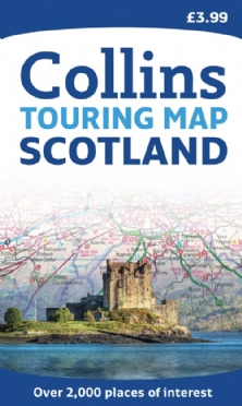 Collins Touring Map of Scotland - Click Image to Close