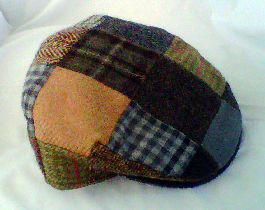 The Donegal Patch Tweed Cap - Click Image to Close